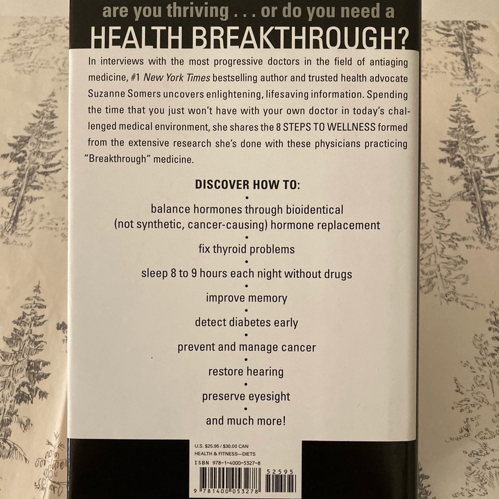 Suzanne Somers Breakthrough Health Book - Picture 2 of 3